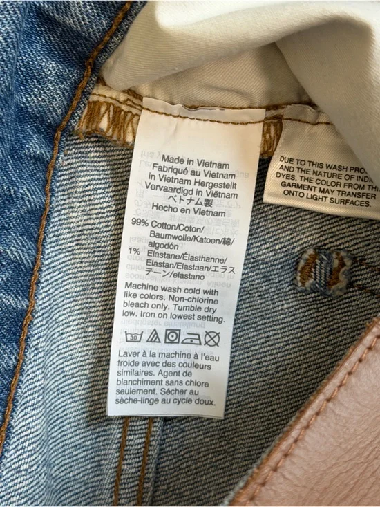 Madewell The Perfect Vintage Jean Blue Size 25P #2123 - Picture 7 of 7